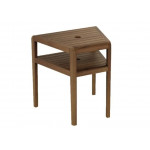 Alexander Rose Bolney Dark Acacia Companion Table