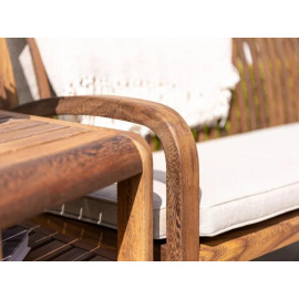 Alexander Rose Bolney Dark Acacia Companion Table