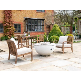 Alexander Rose Bolney Dark Acacia Lounge Chair Alexander Rose Bolney Dark Acacia Lounge Chair