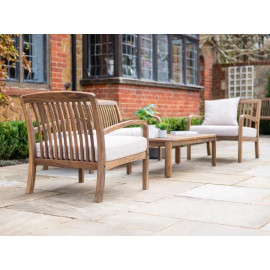 Alexander Rose Bolney Dark Acacia Lounge Chair Alexander Rose Bolney Dark Acacia Lounge Chair