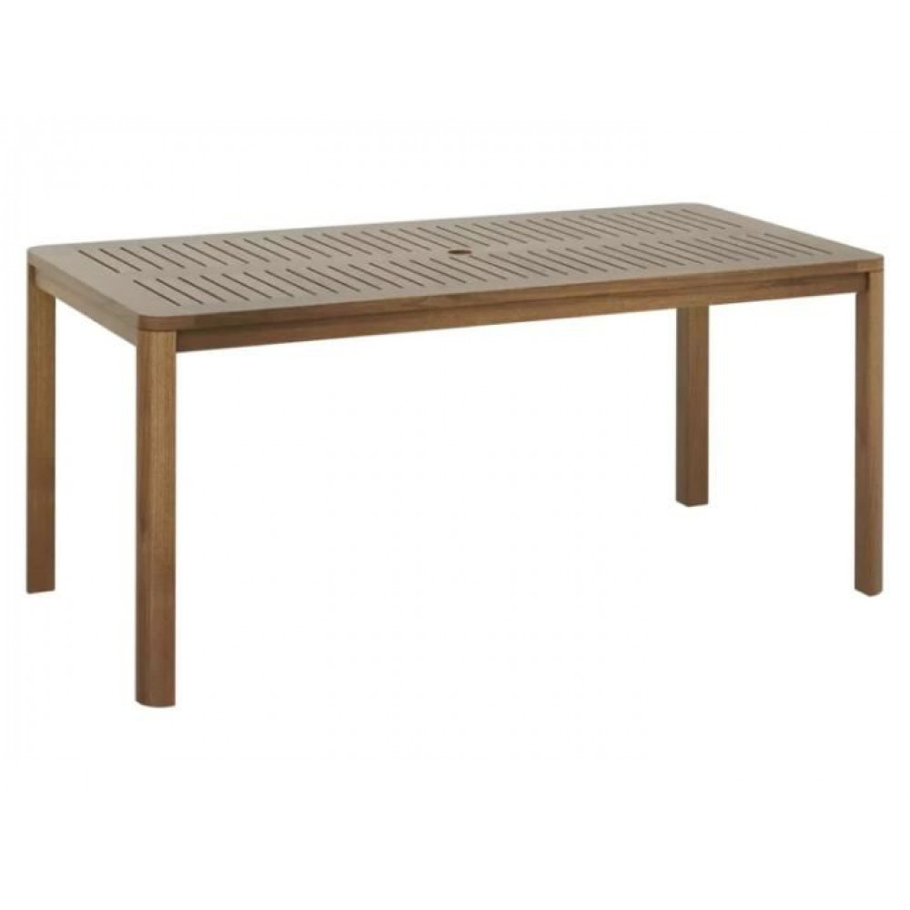Alexander Rose Bolney Dark Acacia Rectangular Table 1.6m x 0.8m Alexander Rose Bolney Dark Acacia Rectangular Table 1.6m x 0.8m