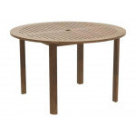 Alexander Rose Bolney Dark Acacia Round Table 1.3m Alexander Rose Bolney Dark Acacia Round Table 1.3m