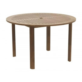 Alexander Rose Bolney Dark Acacia Round Table 1.3m