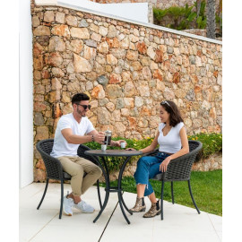 Alexander Rose Cordial Aluminium & HPL Bistro Set Alexander Rose Cordial Aluminium & HPL Bistro Set