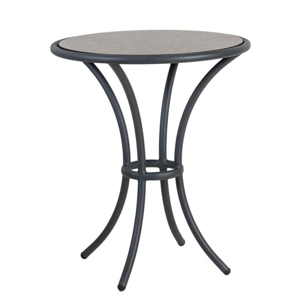 Alexander Rose Cordial Grey Aluminium & HPL Bistro Table Alexander Rose Cordial Grey Aluminium & HPL Bistro Table