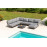 Alexander Rose Cordial Luxe 6 Seat Modular Lounge Set
