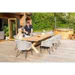 Alexander Rose Cordial Luxe 8 Seat Teak Dining Set