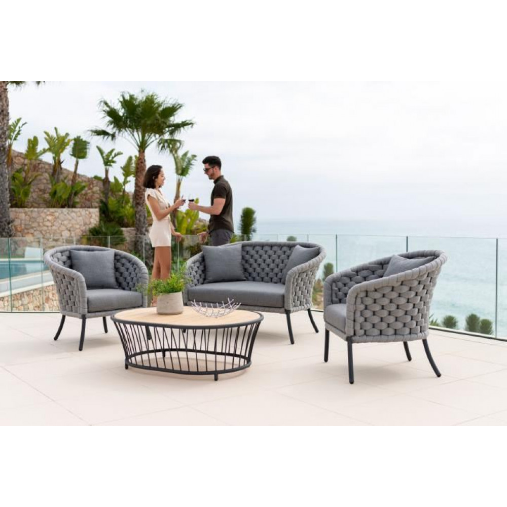 Alexander Rose Cordial Luxe Roble Lounge Set