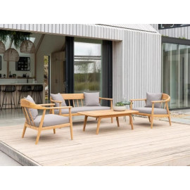 Alexander Rose Dana Teak 2 Seater Sofa