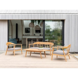 Alexander Rose Dana Teak 2 Seater Sofa