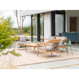 Alexander Rose Dana Teak 2 Seater Sofa