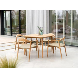 Alexander Rose Dana Teak Dining Table 1m x 1m Alexander Rose Dana Teak Dining Table 1m x 1m