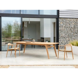 Alexander Rose Dana Teak Dining Table 1m x 2.7m