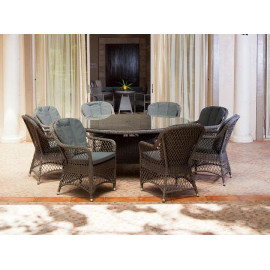 Alexander Rose Monte Carlo 8 Seat Dining Set