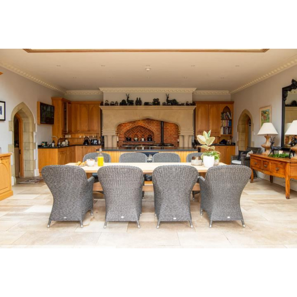 Alexander Rose Monte Carlo 8 Seat Teak Dining Set