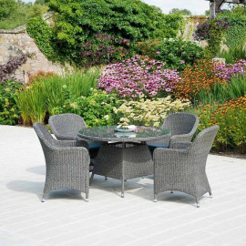 Alexander Rose Monte Carlo Curved Top Armchair