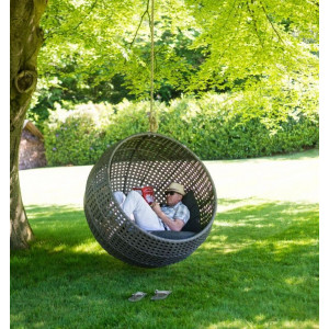 Gurganus swing chair with clearance stand bungalow rose