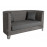 Alexander Rose Monte Carlo High Back Club 2 Seater Sofa