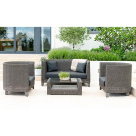 Alexander Rose Monte Carlo High Back Club Lounge Chair