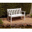 Alexander Rose New England White 4ft Broadfield Bench