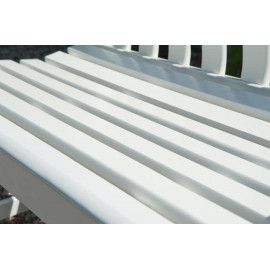 Alexander Rose New England White 4ft Broadfield Bench