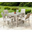 Alexander Rose Ocean Pearl Fiji Square 4 Seat Set