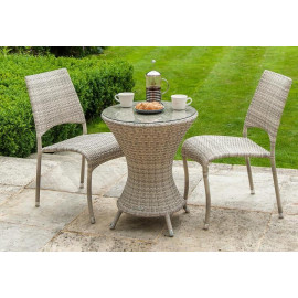 Alexander Rose Ocean Pearl Wave Bistro Table 0.6m