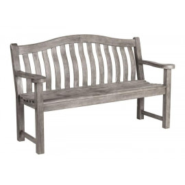 Alexander Rose Old England Grey Painted Turnberry Bench 5ft