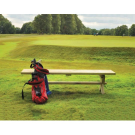 Alexander Rose Pine Farmers Backless Bench 1.8m