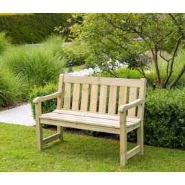Alexander Rose Pine Marlow Bench 4ft