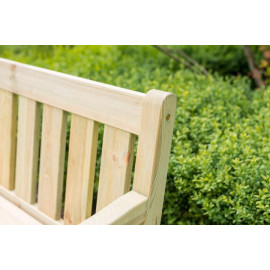 Alexander Rose Pine Marlow Bench 4ft