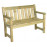 Alexander Rose Pine Marlow Bench 4ft