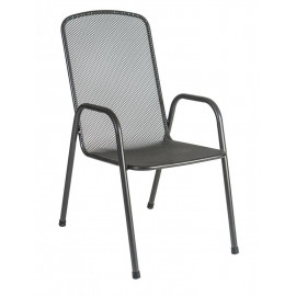 Alexander Rose Portofino Highback Stacking Armchair