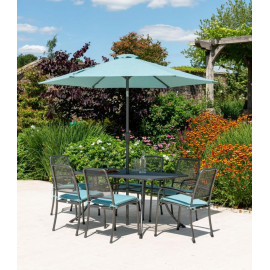 Alexander Rose Portofino Rectangular 6 Seat Set