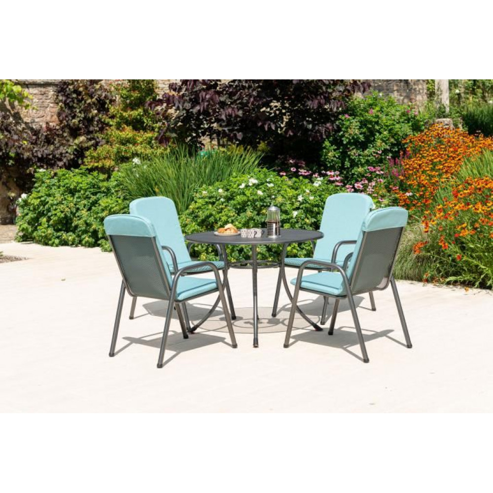 Alexander Rose Portofino Round 4 Seat High Back Set