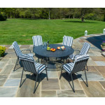 Alexander Rose Portofino Round 6 Seat High Back Set