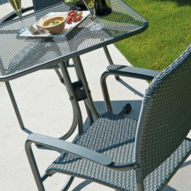 Alexander Rose Portofino Square Bistro Set