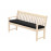 Alexander Rose Premier 5ft Bench Cushion