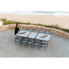 Alexander Rose Rimini 10 Seat Extending Dining Set