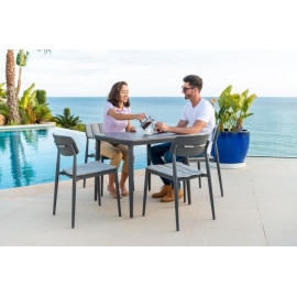 Alexander Rose Rimini Stacking Side Chair