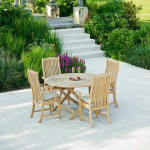 Alexander Rose Roble Bengal 4 Seat Round Set Alexander Rose Roble Bengal 4 Seat Round Set