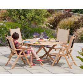 Alexander Rose Roble Bengal Folding Table 1.3m Alexander Rose Roble Bengal Folding Table 1.3m