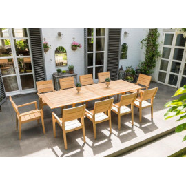 Alexander Rose Roble Extending 10 Seat Set