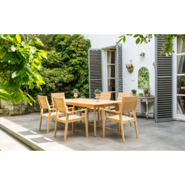 Alexander Rose Roble Extending 10 Seat Set Alexander Rose Roble Extending 10 Seat Set