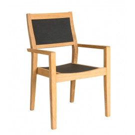 Alexander Rose Roble Highback Stacking Sling Armchair Alexander Rose Roble Highback Stacking Sling Armchair