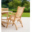 Alexander Rose Roble Round 6 Seat Folding Chair Set