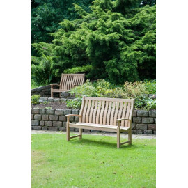 Alexander Rose Roble Santa Cruz 5ft High Back Bench