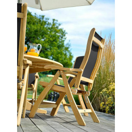 Alexander Rose Roble Sling Recliner Chair