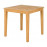 Alexander Rose Roble Square Cafe Table 0.8m