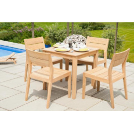 Alexander Rose Roble Square Cafe Table 0.8m Alexander Rose Roble Square Cafe Table 0.8m